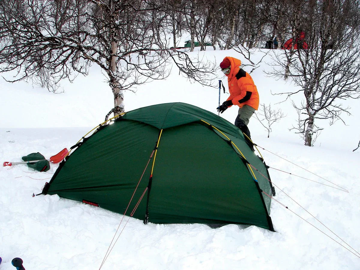 1 Person 4 Season Backpacking Tent - Lightweight Expedition Shelter