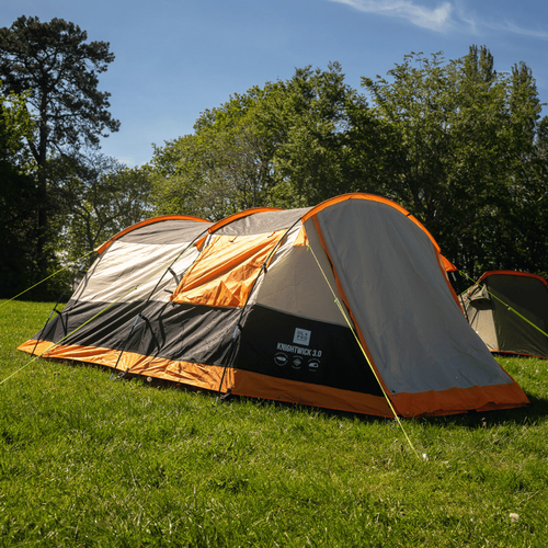 3 Berth Camping Tent with Blackout Bedroom and Waterproof Design