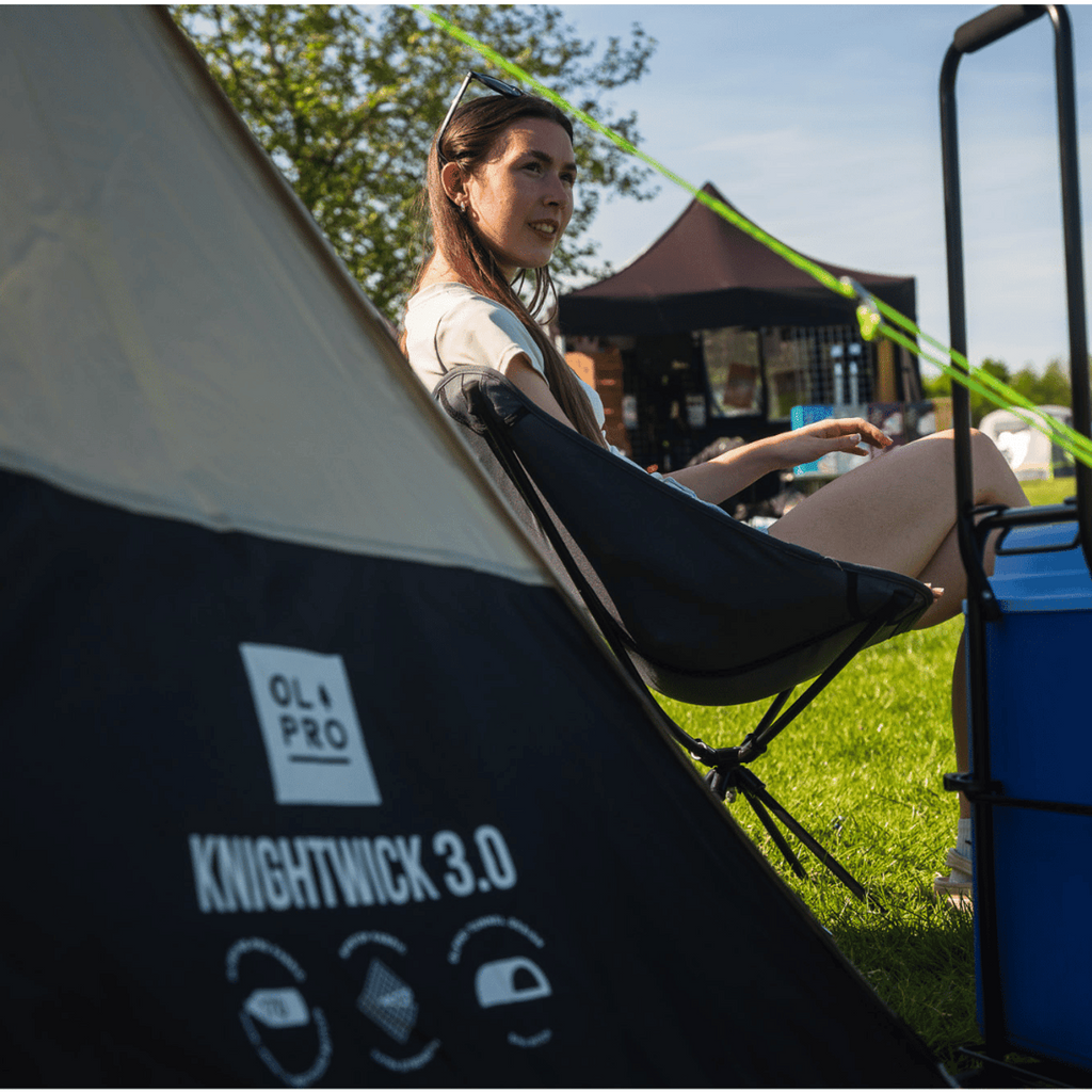 3 Berth Camping Tent with Blackout Bedroom and Waterproof Design