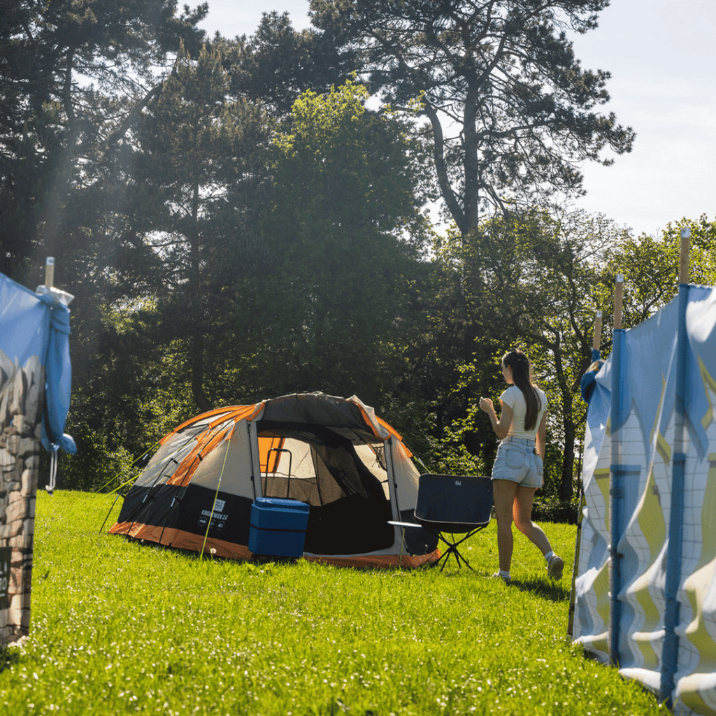 3 Berth Camping Tent with Blackout Bedroom and Waterproof Design