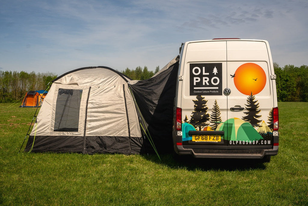 Motorhome Drive-Away Awning with Fibreglass Poles