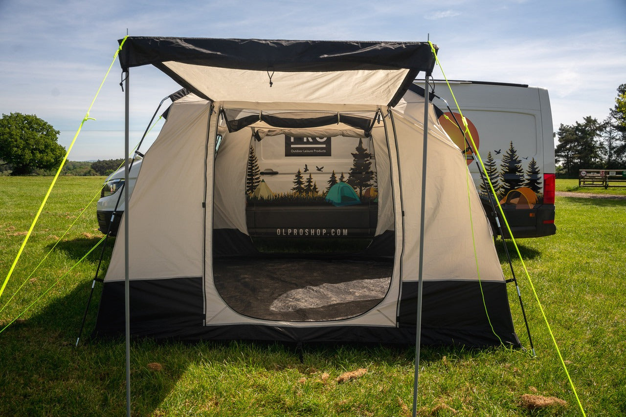 Motorhome Drive-Away Awning with Fibreglass Poles