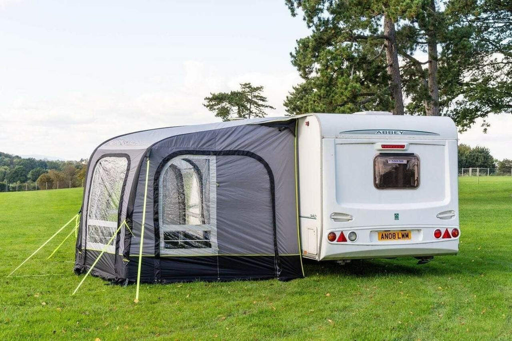 Inflatable Caravan Porch Awning with Detachable Extension