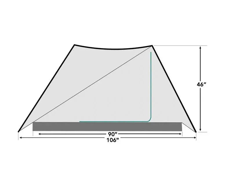 2 Person Ultralight Backpacking Tent - High Performance Shelter