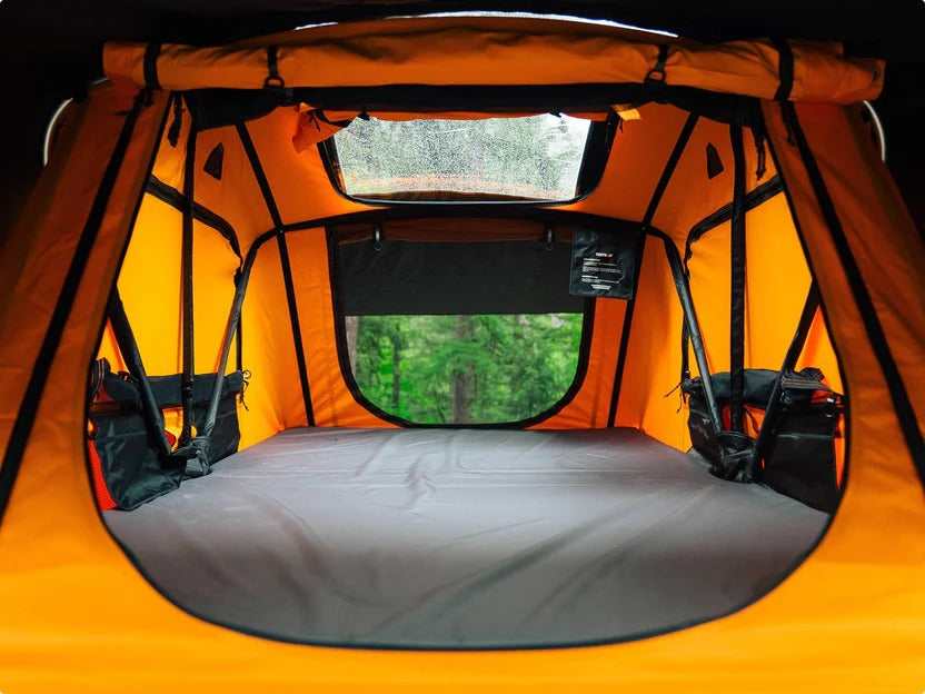 Compact 2-Person Roof Top Tent - Lightweight Car Camping Gear