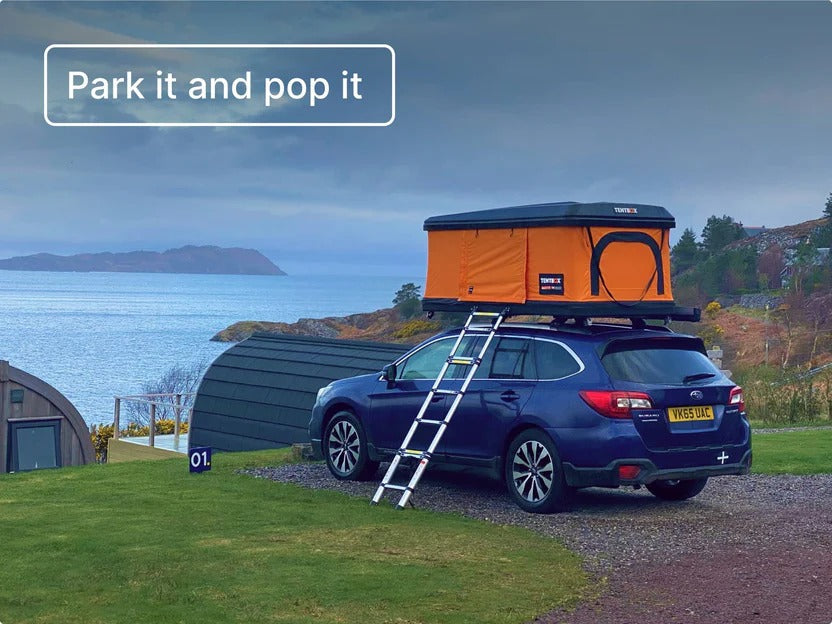 Automatic 2-Person Hard Shell Roof Top Tent