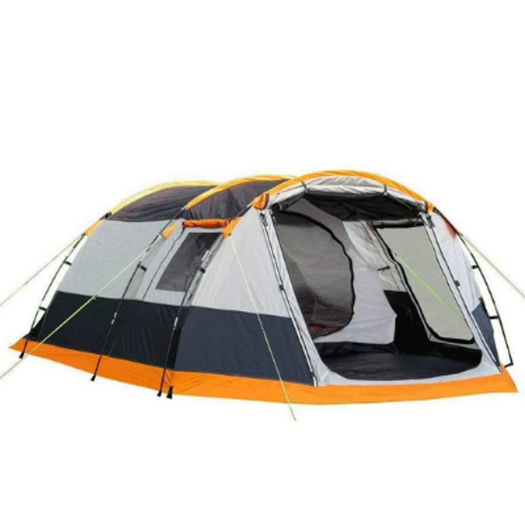 3 Berth Camping Tent with Blackout Bedroom and Waterproof Design