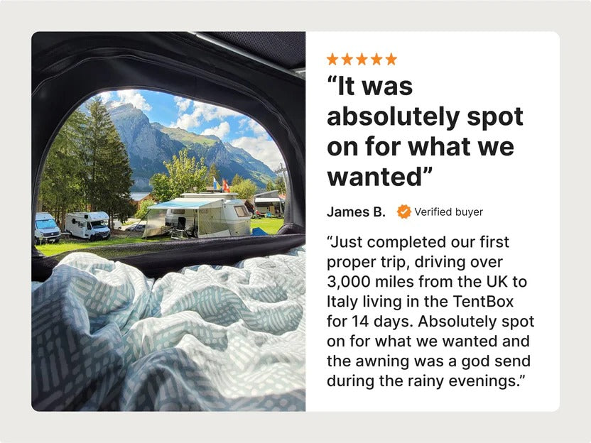 Automatic 2-Person Hard Shell Roof Top Tent