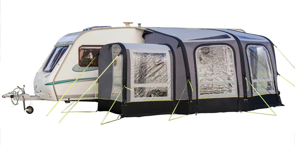 Inflatable Caravan Porch Awning with Detachable Extension
