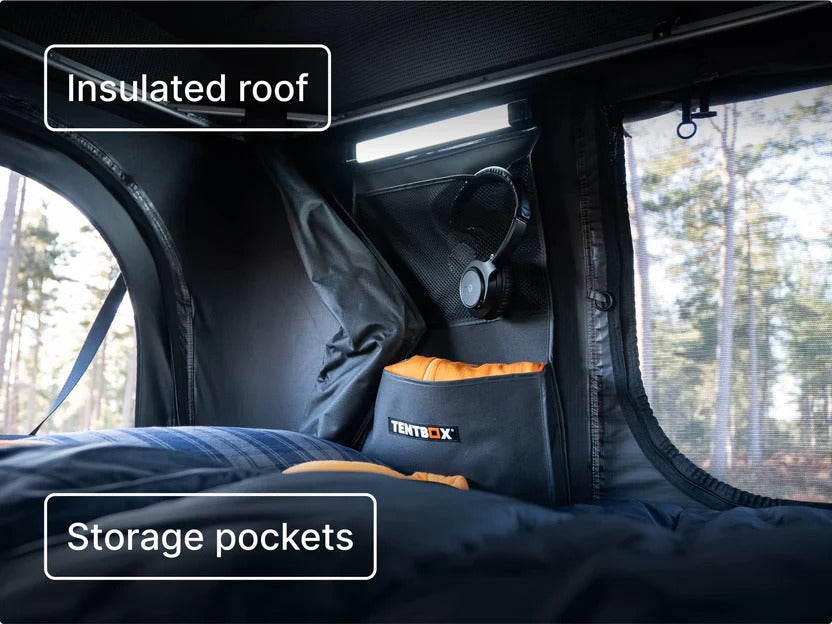 Automatic 2-Person Hard Shell Roof Top Tent