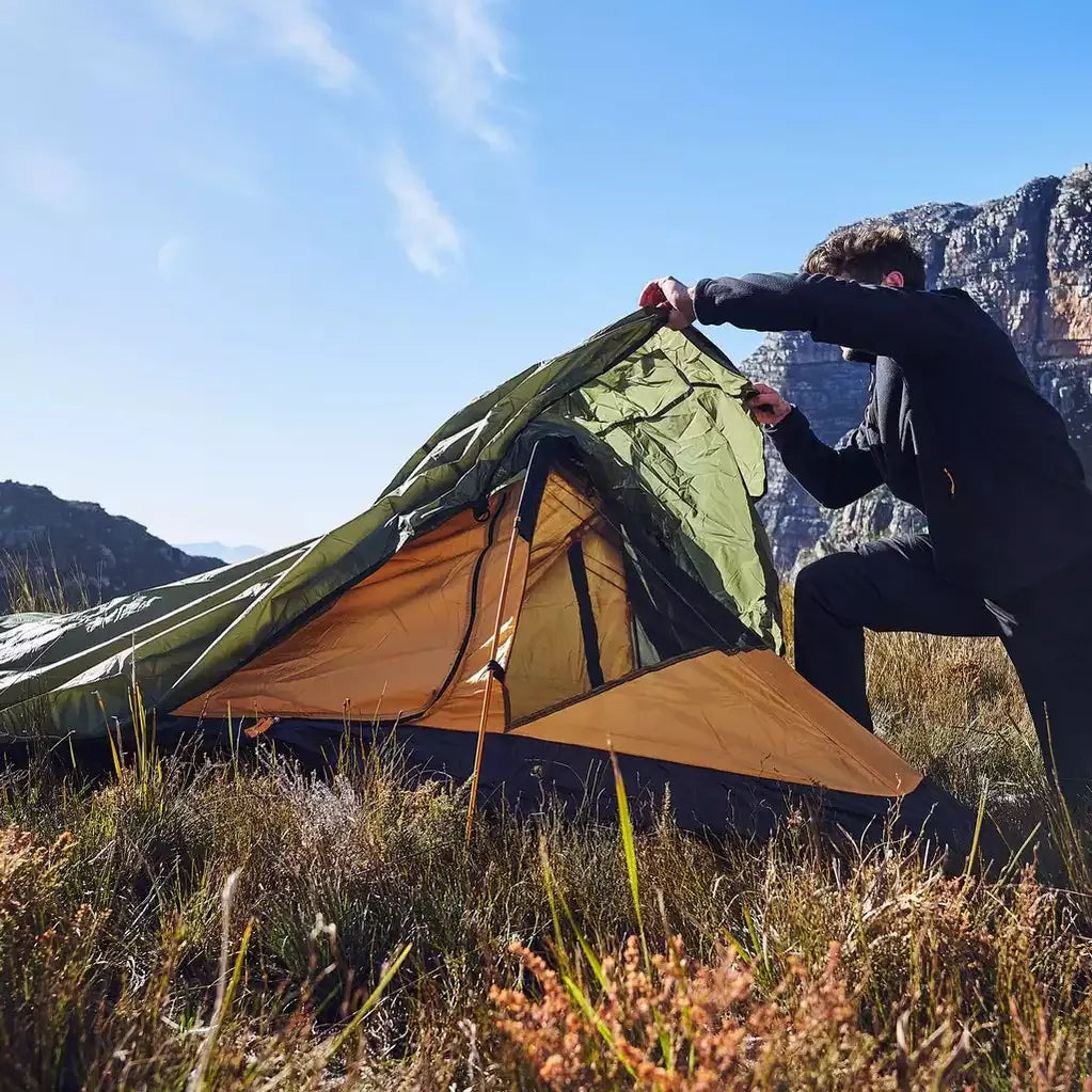 1 Person Lightweight Backpacking Tent for Wild Camping