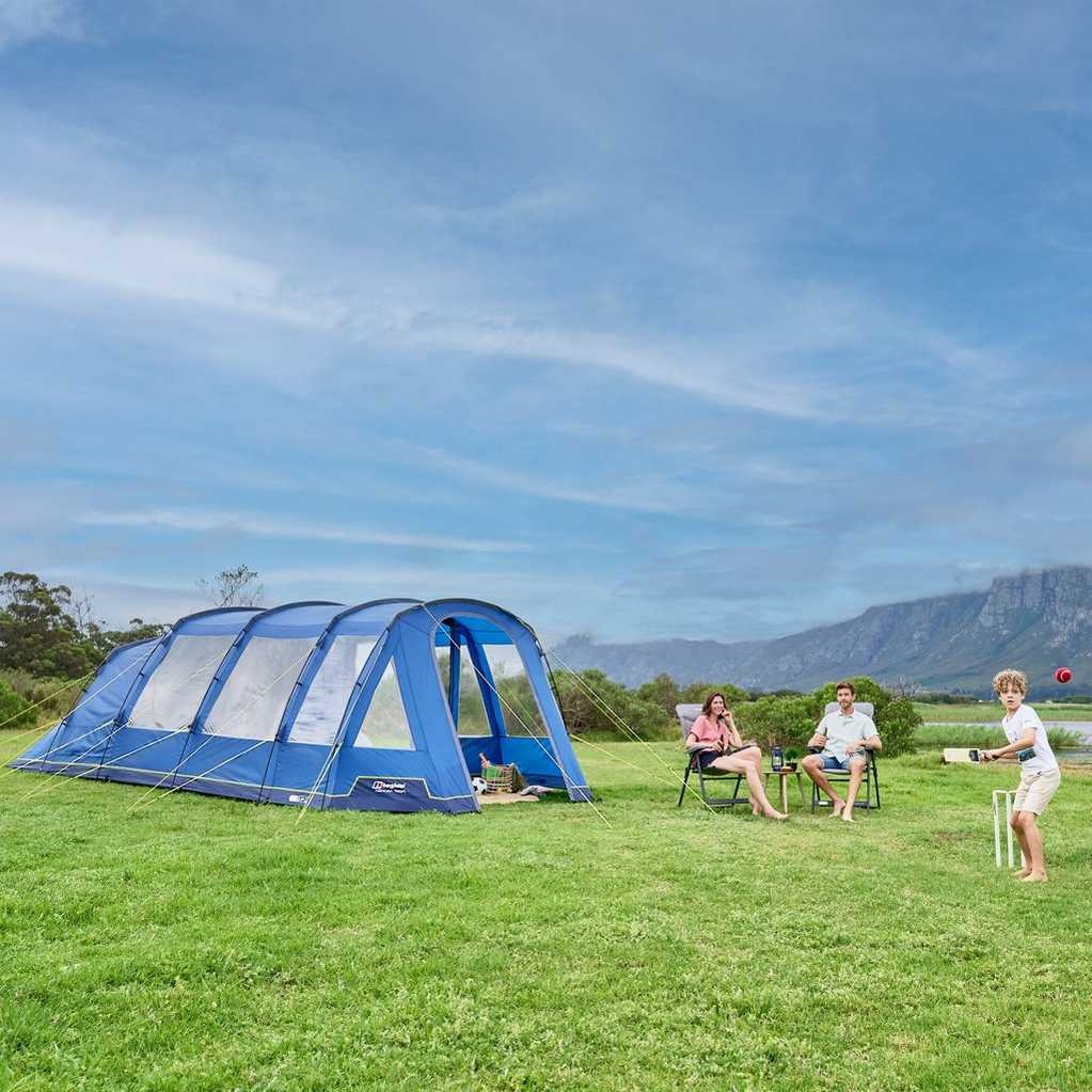 7-Person Family Air Tent with Darkened Bedroom