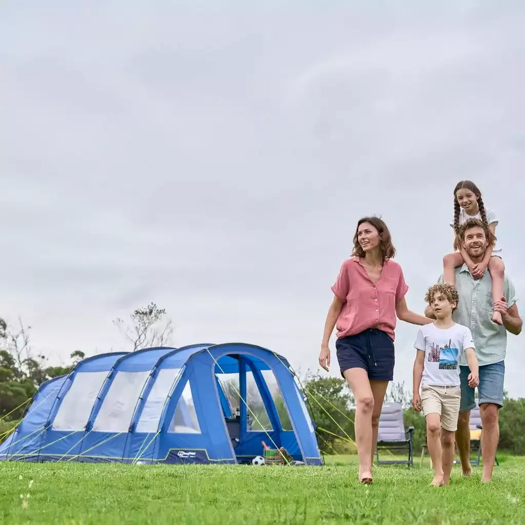7-Person Family Air Tent with Darkened Bedroom