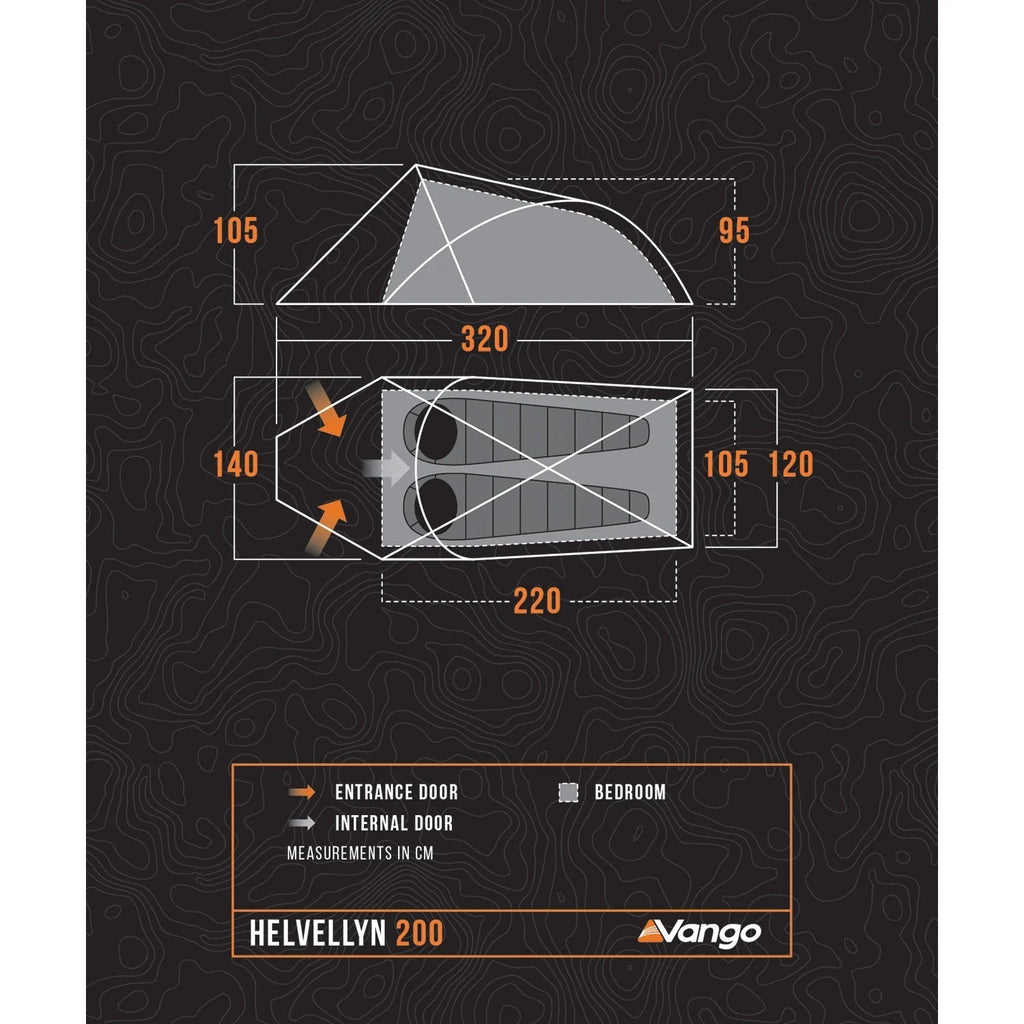 2-Person Semi-Geodesic Trekking Tent