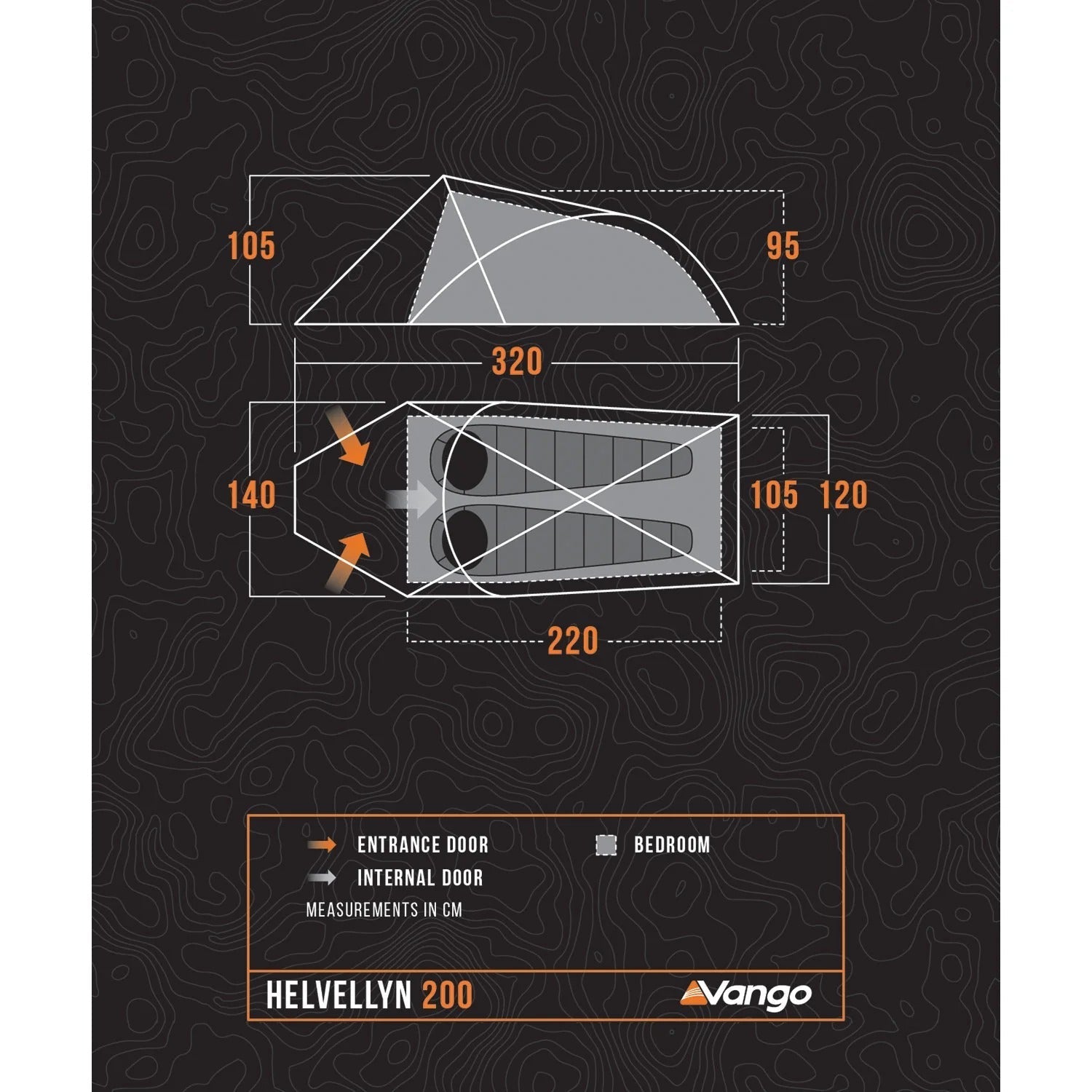 2-Person Semi-Geodesic Trekking Tent