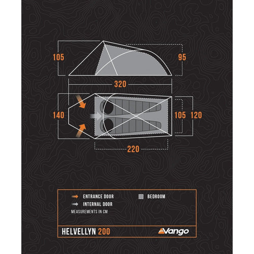 2-Person Semi-Geodesic Trekking Tent