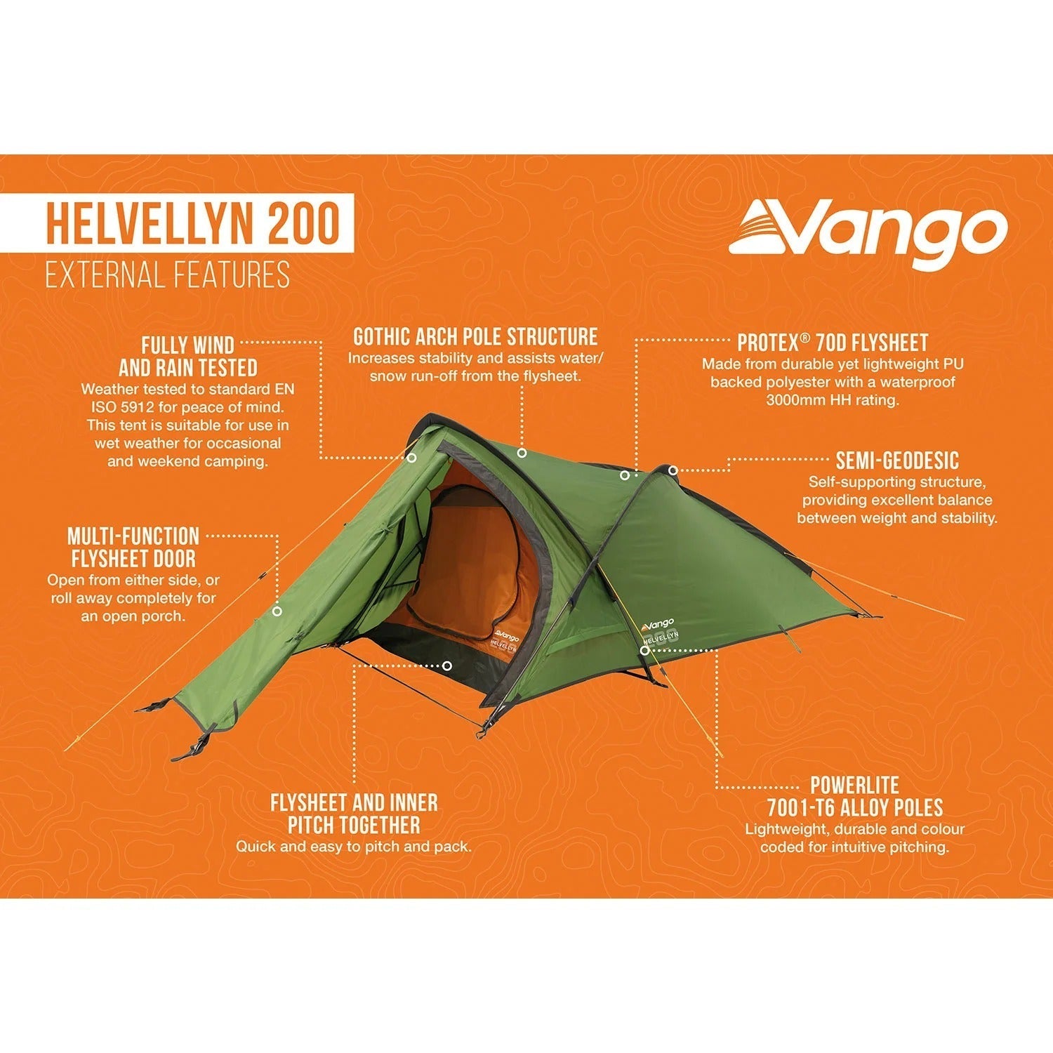 2-Person Semi-Geodesic Trekking Tent