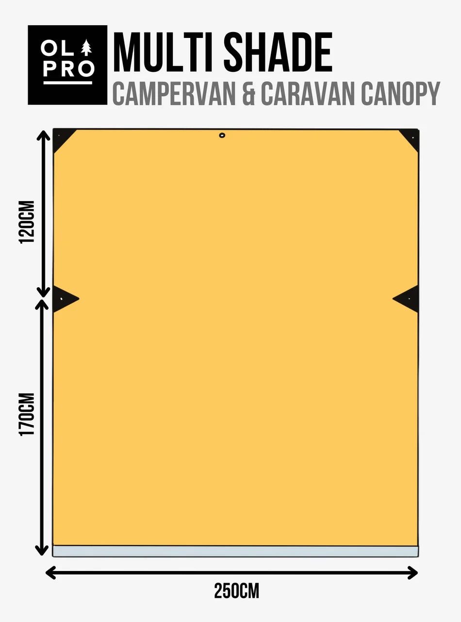 Multi-Purpose Campervan Canopy for Quick Setup