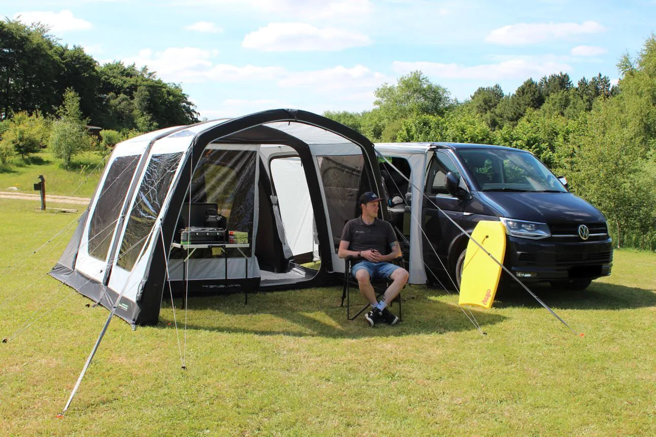 Drive-Away Camper Van Awning for Low-Line Vehicles
